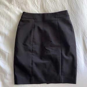 H&M black, tight, pencil skirt